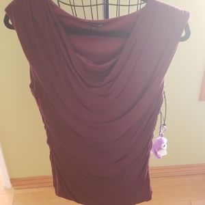 🧡$10 Express gorgeous top waterfall detail